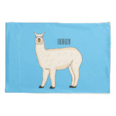 ラマイラストレーション 枕カバー (裏面)