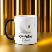 ラマエレガントダンカレムクレセントデザインイスラム美術 モーフィングマグカップ