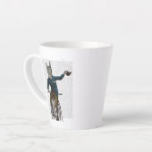 ラマオンバイク カフェラテマグ (左アングル)