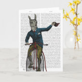 ラマオンバイク カード (黄色い花)