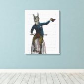 ラマオンバイク キャンバスプリント (インサイチュ (ウッドフロア))