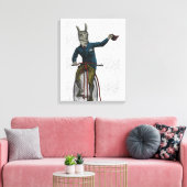 ラマオンバイク キャンバスプリント (インサイチュ (リビング))