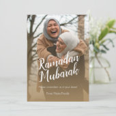 ラマカスタムダンムバラクEid Mubarak写真 シーズンカード (スタンド正面)