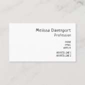 ラマカッコいいと笑顔のかわいいサン 名刺 (裏面)