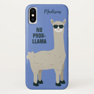 ラマカッコいい名前をカスタムする&カラーフォンケース iPhone X ケース