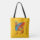 ラマカラフルストート トートバッグ (裏面)