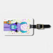 ラマカラフルラゲッジタグ ラゲッジタグ (正面横)