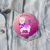 ラマカワイトサンキュー 缶バッジ (インサイチュ)