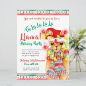 ラマクリスマスパーティー 招待状 (スタンド正面)