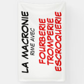 ラマクロニエフルベリートロムペリエスクロケリーバナー 横断幕 (縦)