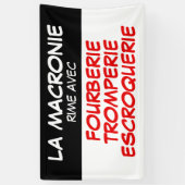 ラマクロニエフルベリートロムペリエスクロケリーバナー 横断幕 (縦)