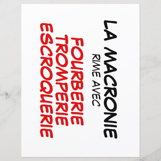 ラマクロニエフルベリートロムペリエスクロケリー紙 (正面)