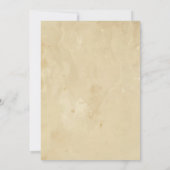 ラマクールガールフィスタ誕生日シャワー招待状 招待状 (裏面)