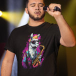 ラマクールス遊サクソフォン Tシャツ<br><div class="desc">このデザインはパーソナライズされた、[編集]デザインを選択して行う。他のアイテムに転送することもできます。colorflowcreations@gmail.comで連絡は、このデザインを別の製品にインストールしたり、このデザインのサポートが必要なもし場合は、ページの上部にあるチャットオプションを使用する。www.facebook.com/colorflowcreations、www.instagram.com/colorflowcreations、www.twitter.com/colorflowart、後を追およびwww.pinterest.com/colorflowcreationsで自分のデザインや自分の情報を見る。</div>