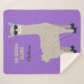 ラマクール名前をカスタムする&カラーブランケット シェルパブランケット (正面(横))