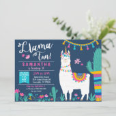 ラマコーン招待状ラマコーンおもしろい招待状 招待状 (スタンド正面)