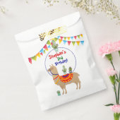 ラマサボテンの誕生日のお祝いバッグ フェイバーバッグ (封をした状態)