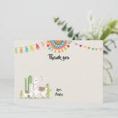 ラマサンキューカードシャワーフィエスタサボスメキシコ サンキューカード (スタンド正面)