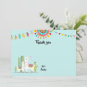 ラマサンキューカードシャワーフィエスタサボスメキシコ サンキューカード (スタンド正面)