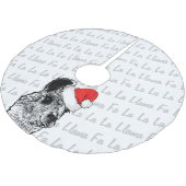 ラマサンタハトララララマ ブラッシュドポリエステルツリースカート (アングル)