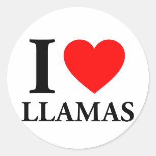 ラマスが大好き ラウンドシール