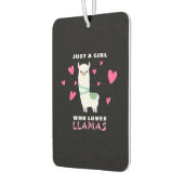 ラマスを愛する女の子 カーエアーフレッシュナー (左)