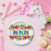 ラマスインカラーズ紙プレート ペーパープレート (パーティー)