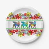 ラマスインカラーズ紙プレート ペーパープレート (正面)