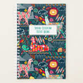 ラマスオンブルーパーソナライズされたプランナー プランナー手帳 (正面)