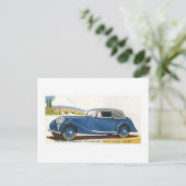 ラマスグラハムフォーサムドロップヘッドクーペ ポストカード (スタンド正面)