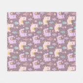 ラマスフリースブランケット フリースブランケット (正面(横))