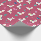 ラマスラッピング紙 ラッピングペーパー (角)