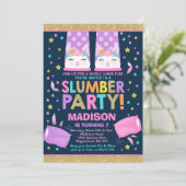 ラマスランバーパーティーラマ誕生日招待状 招待状 (スタンド正面)