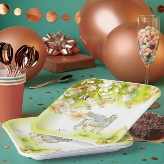 ラマスー紙プレート ペーパープレート (複数)