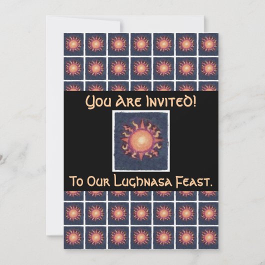 ラマス/ルグナササンハーベスト異教の 招待状 (正面)