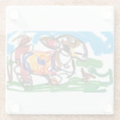 ラマセット ガラスコースター (裏面)