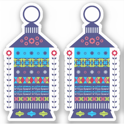 ラマダランタン シール (正面)