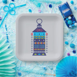 ラマダランタン ペーパープレート