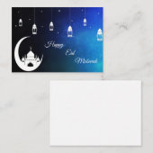 ラマダンのイスラム教 ノートカード (正面/裏面)