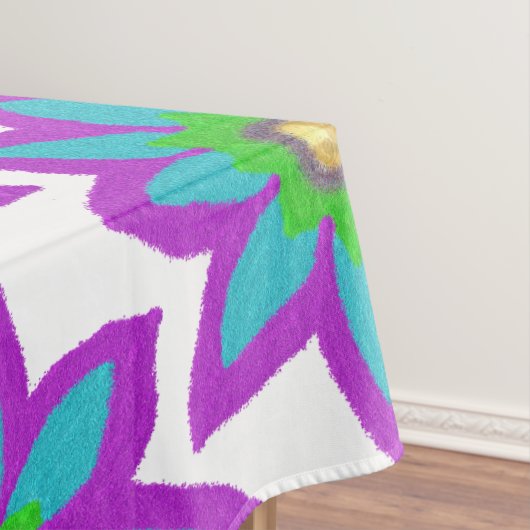 ラマダンのイードのスパークリーな花 テーブルクロス (インサイチュ)