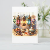 ラマダンの精神を受け入れる サンキューカード (スタンド正面)