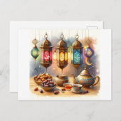 ラマダンの精神を受け入れる シーズンポストカード (正面/裏面)