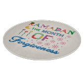 ラマダンの許しの月 カッティングボード (角)