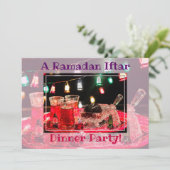 ラマダンイフタールディナーイスラムスリムパーティー 招待状 (スタンド正面)