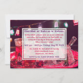 ラマダンイフタールディナーイスラムスリムパーティー 招待状 (裏面)