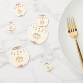 ラマダンカレエムイフタールフローラウォーターカラーランタン コンフェッティ