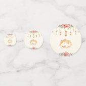 ラマダンカレエムイフタールフローラウォーターカラーランタン コンフェッティ (正面)