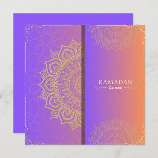 ラマダンカレエムラマダンの願い シーズンカード (正面/裏面)