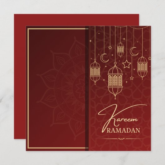 ラマダンカレエムラマダンの願い シーズンカード (正面/裏面)