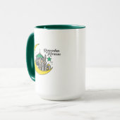 ラマダンカレムイスラムのマグカップ マグカップ (正面左)